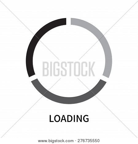 Loading Icon Isolated On White Background. Loading Icon Simple Sign. Loading Icon Trendy And Modern 