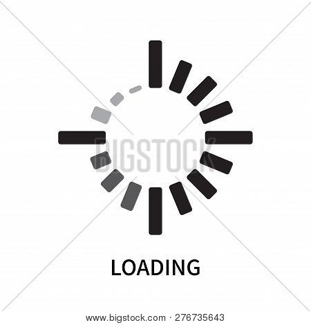 Loading Icon Isolated On White Background. Loading Icon Simple Sign. Loading Icon Trendy And Modern 