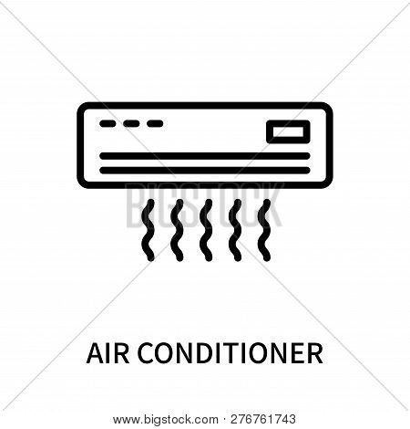 Air Conditioner Icon Isolated On White Background. Air Conditioner Icon Simple Sign. Air Conditioner