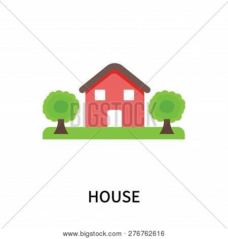 House Icon Isolated On White Background. House Icon Simple Sign. House Icon Trendy And Modern Symbol