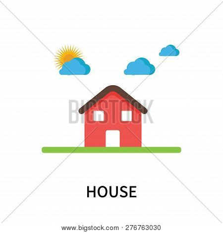 House Icon Isolated On White Background. House Icon Simple Sign. House Icon Trendy And Modern Symbol