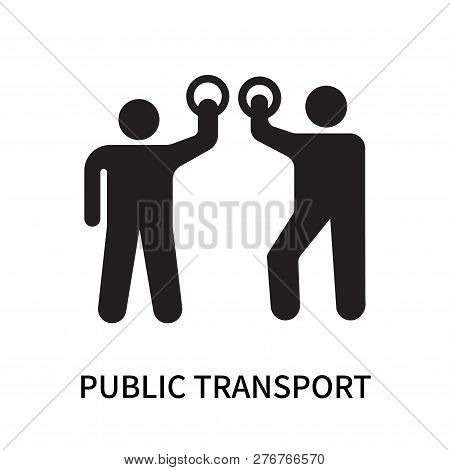Public Transport Icon Isolated On White Background. Public Transport Icon Simple Sign. Public Transp