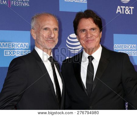 PALM SPRINGS - JAN 17:  John DeLuca, Rob Marshall at the 30th Palm Springs International Film Festival Awards Gala at the Palm Springs Convention Center on January 17, 2019 in Palm Springs, CA