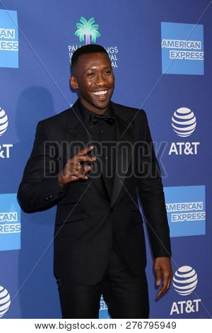 PALM SPRINGS - JAN 17:  Mahershala Ali at the 30th Palm Springs International Film Festival Awards Gala at the Palm Springs Convention Center on January 17, 2019 in Palm Springs, CA