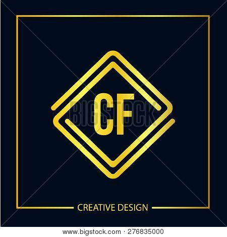 Initial Letter Cf Logo Template Vector Design