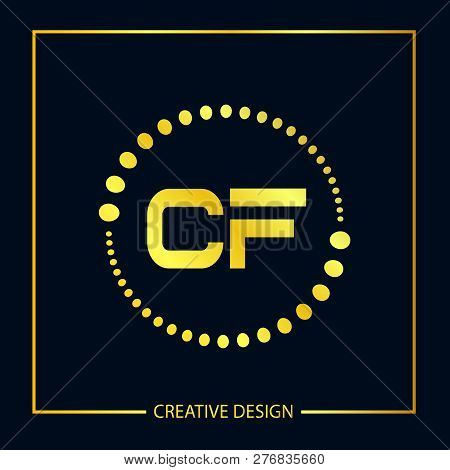 Initial Letter Cf Logo Template Vector Design