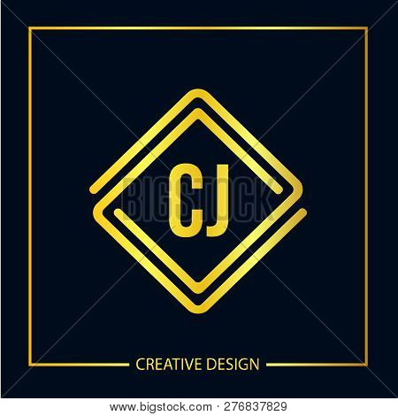 Initial Letter Cj Logo Template Vector Design