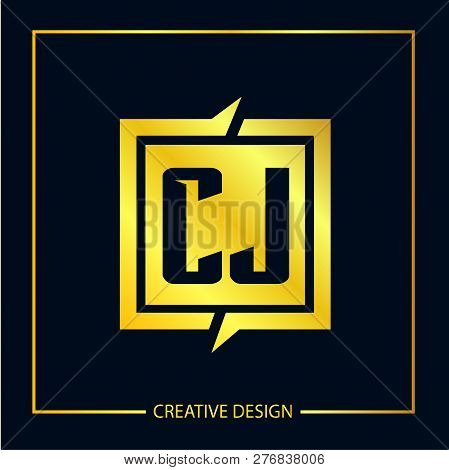 Initial Letter Cj Logo Template Vector Design