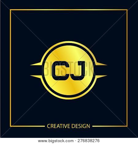 Initial Letter Cj Logo Template Vector Design