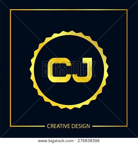 Initial Letter Cj Logo Template Vector Design