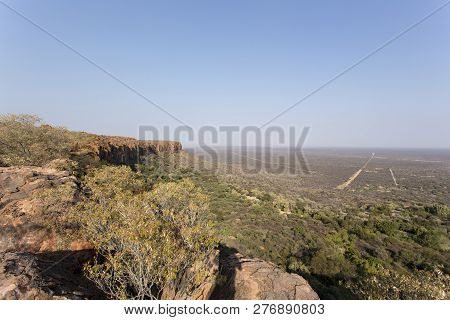 Waterberg Plateau View In Namibia, South Of Africa