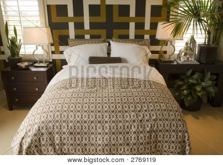 Quarto de luxo.