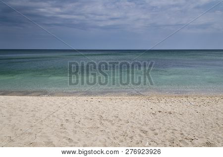 Sunrise On The Beach In Byala Resort In Bulgaria, Europe