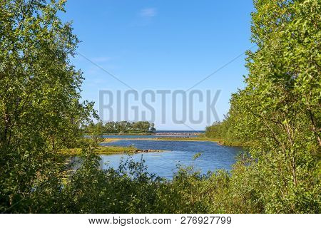 Solovki, Republic Of Karelia, Russia - June 25, 2018: Filippovsky Ponds - A Historical Monument Of T