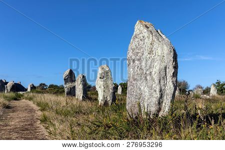 The Megalithic Site Of Carnac (morbihan, France)
