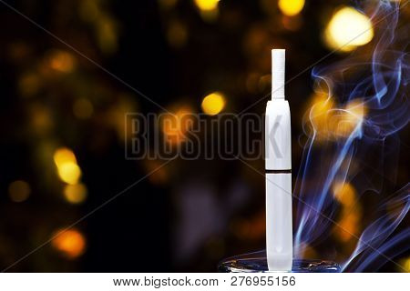 Electronic Smoke Device Gold Bokeh Nobody Studio