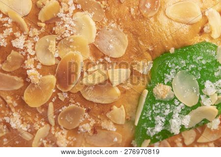 Spanish Typical Epiphany Cake Roscon De Reyes, Background