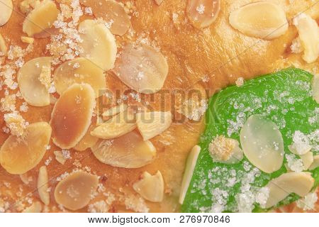 Spanish Typical Epiphany Cake Roscon De Reyes, Background