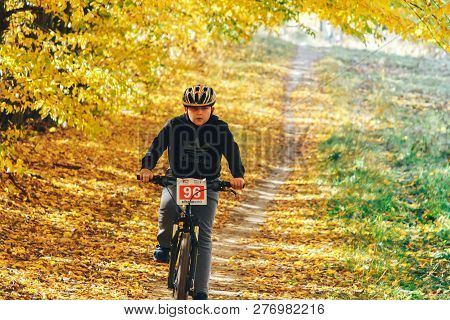 October 14, 2018, Minsk, Belarus.2018 Olympic Cross Country Cup Xco In Medvezhino