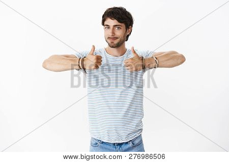 Guy Accepting Plan Being Eager To Start Working On New Cool Project Giving Positive Opinion, Liking 