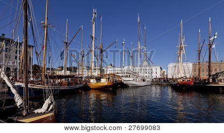 The Baltic Herring Market in Helsinki, Finland