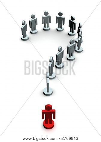 ระบบคำถามที่คนทำ รูปภาพ 3D