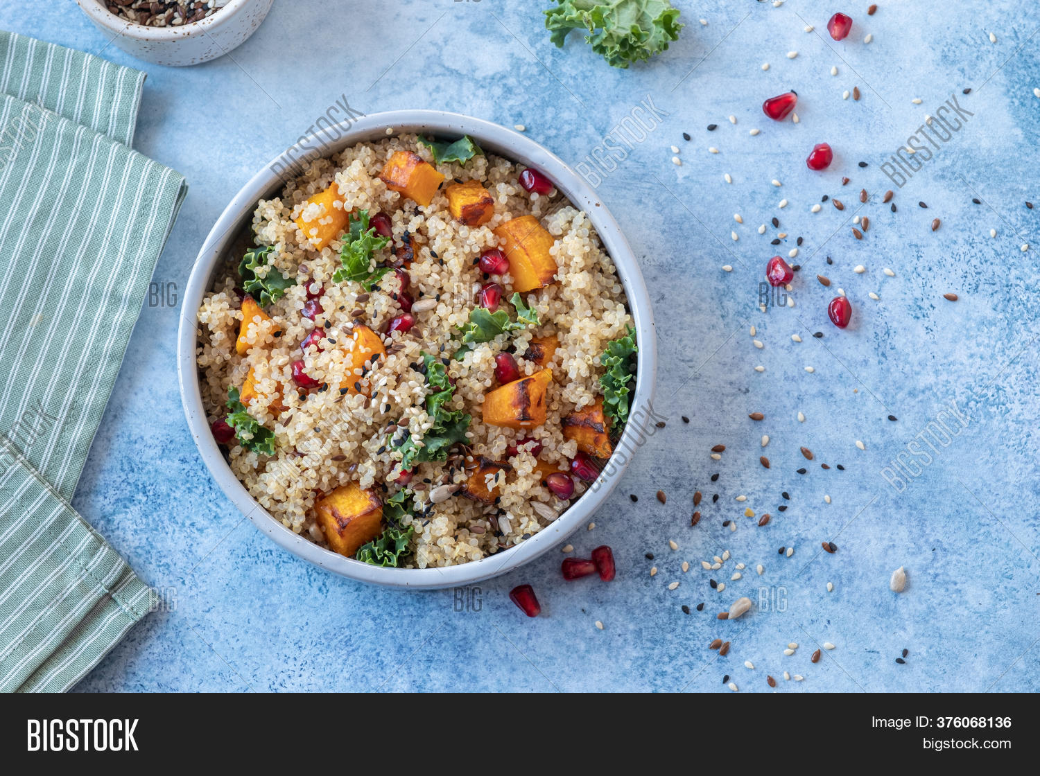 Fall Kale Butternut Image Photo Free Trial Bigstock