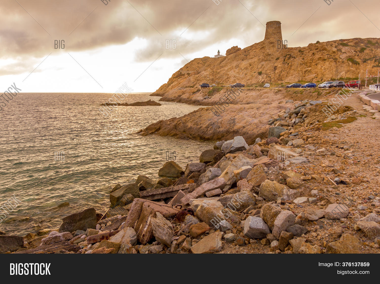 Sunset Ile Rousse Image & Photo (Free Trial) | Bigstock