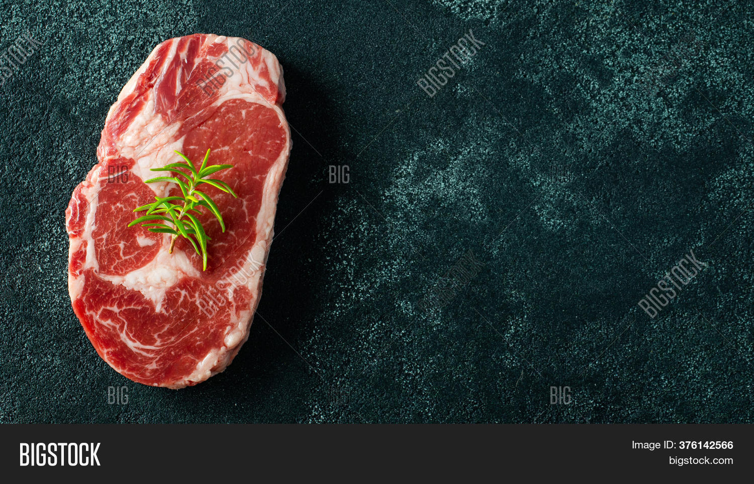 Raw Fresh Meat Ribeye Image & Photo (Free Trial) Bigstock