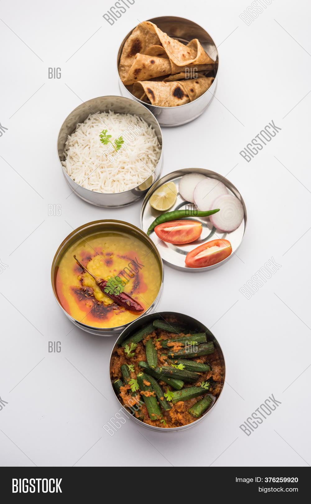 Indian Lunch Box Image & Photo (Free Trial) Bigstock