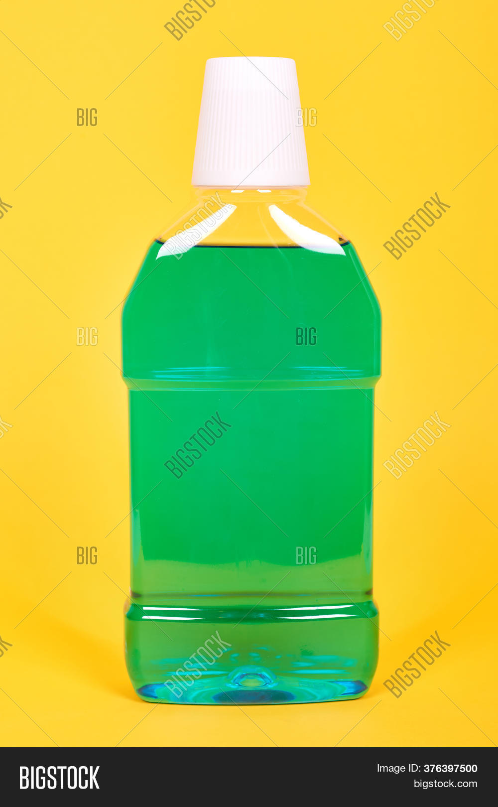 Green Mouthwash Bottle Image & Photo (Free Trial) Bigstock