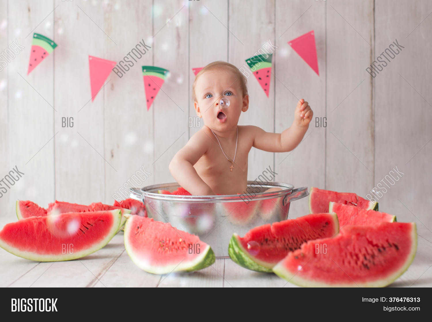 One Year Old Baby Girl Image & Photo (Free Trial) Bigstock