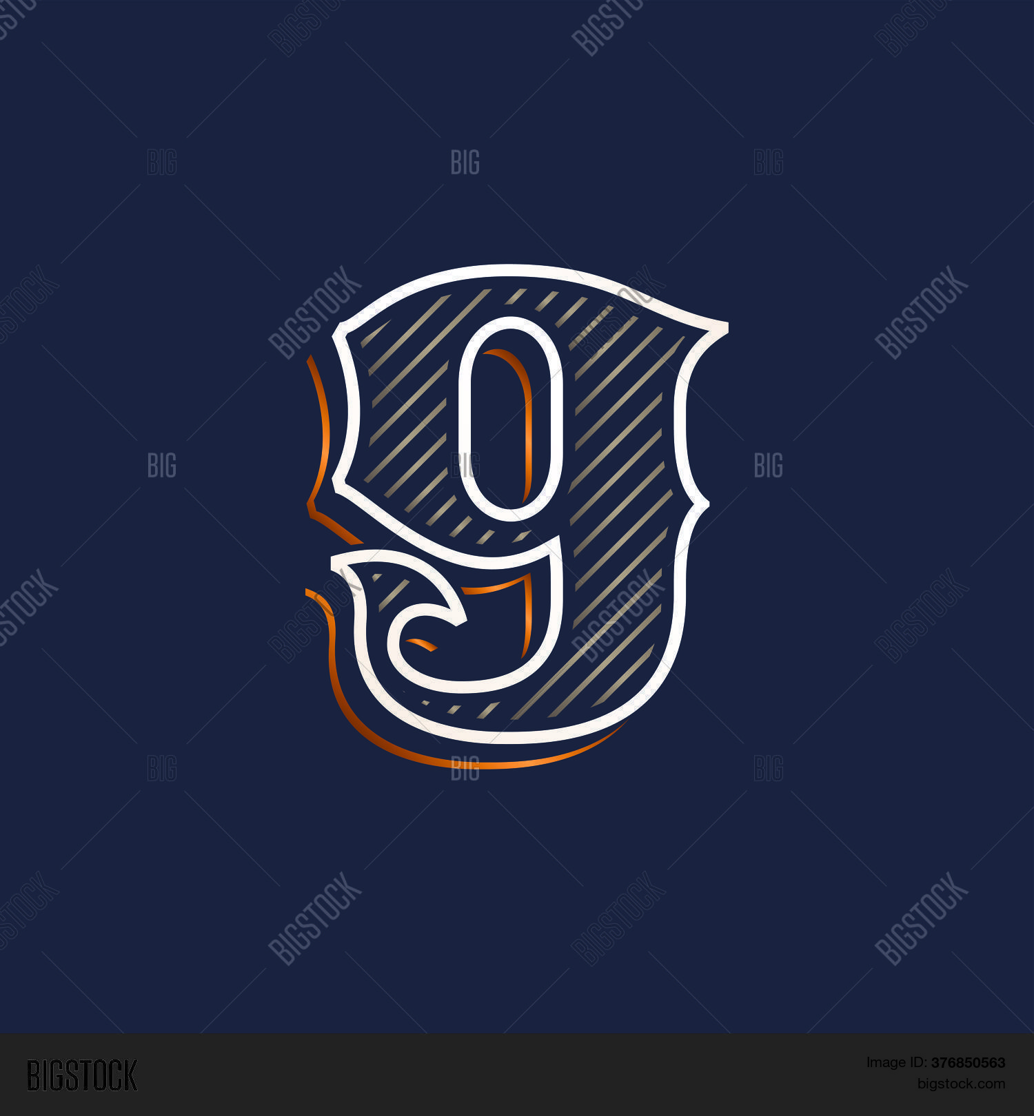 Vintage Number Nine Vector & Photo (Free Trial) | Bigstock