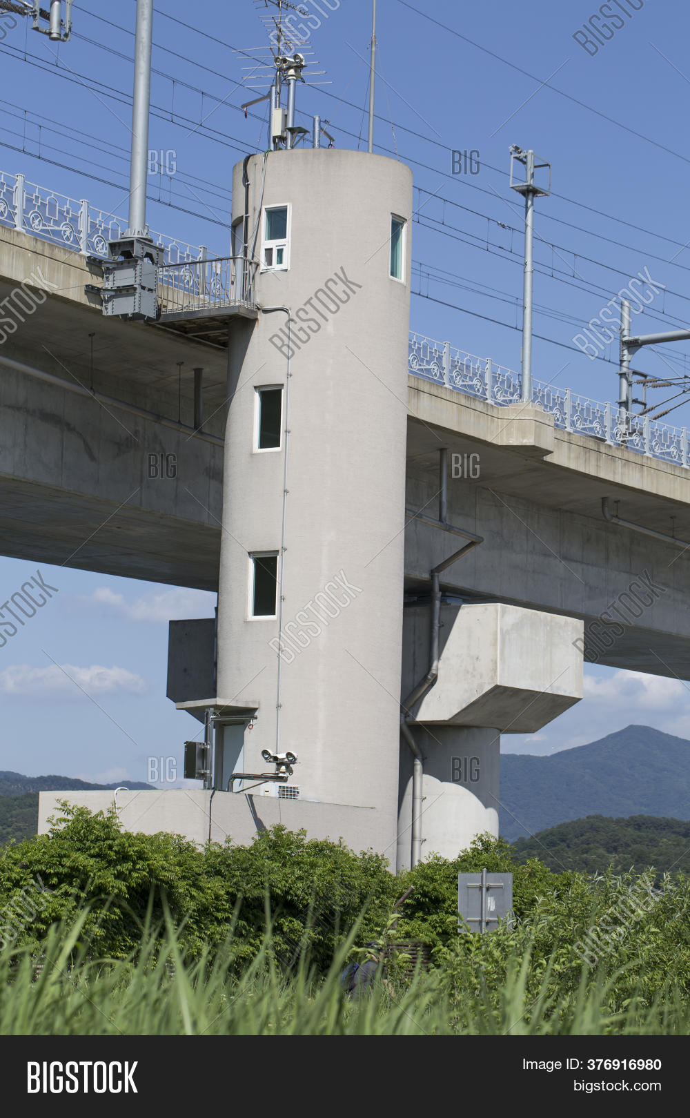 Elevated Rail Track On Image & Photo (Free Trial) Bigstock