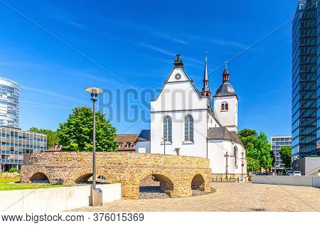 Deutz Abbey Benedictine Monastery Or Alt Saint Heribert Greek Orthodox Church Building In City Centr