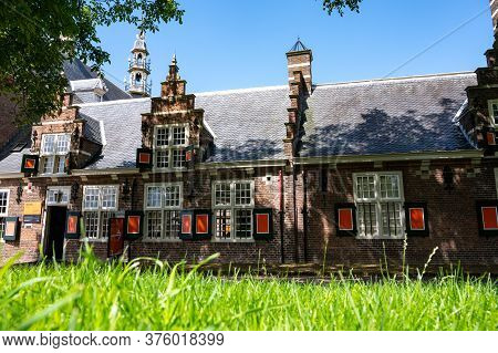 Old Dutch Houses In Little Ancient Town With Big History Buren, Gelderland, Netherlands