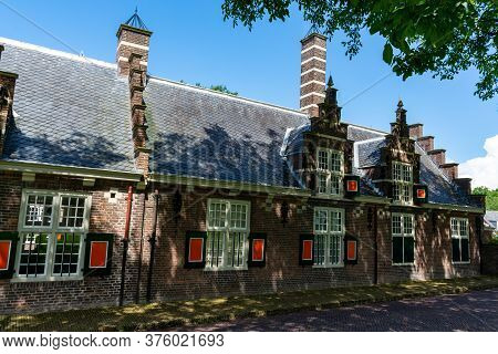 Old Dutch Houses In Little Ancient Town With Big History Buren, Gelderland, Netherlands