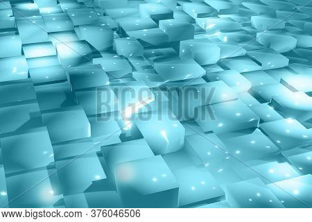 Illustration Background 3D Web Backdrop Modern Pattern Colorful Geometry 4 Glossy Texture Glossy Abs