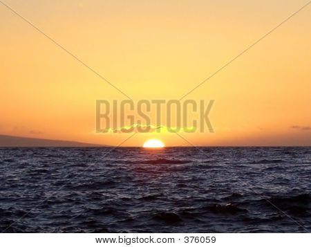 Sunset On Maui