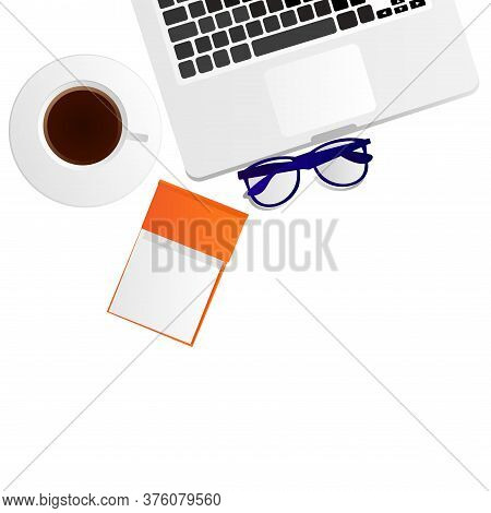Background For Projects With A Work Table Vector