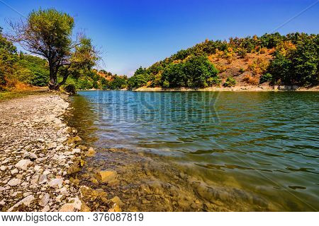 Bor Lake, An Artificial Lake In Eastern Serbia Near The City Of Bor