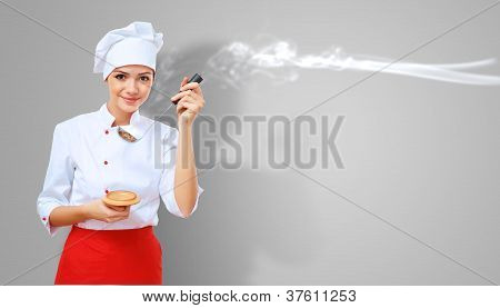 Bir aşçı portresi