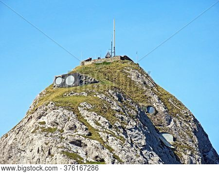 Alpine Peak Of Esel In The Swiss Mountain Range Of Pilatus And In The Emmental Alps, Alpnach - Canto