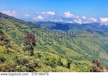 Alto De Ventanas, Columbia, 12.30.2018, A Road Up The Mountain Until 2500 Meters.