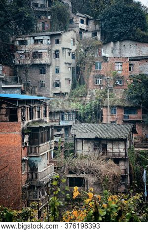 Xiahao Old street in Chongqing, China.