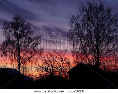 Solnedgang