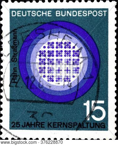 02 11 2020 Divnoe Stavropol Territory Russia Postage Stamp Germany 1964 Anniversaries In Technic And