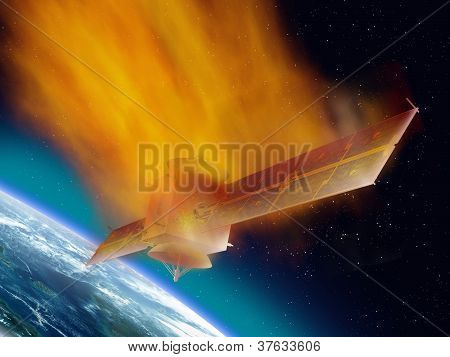 Satelita Reentry