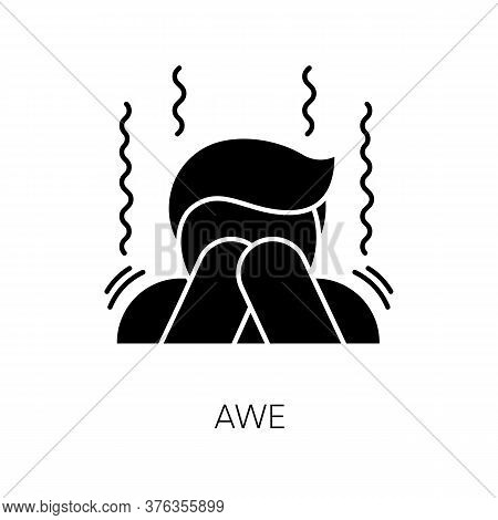Awe Black Glyph Icon