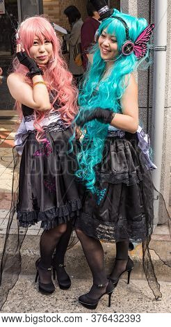 Nipponbashi Street Festa Cosplay Festival In Osaka, Japan